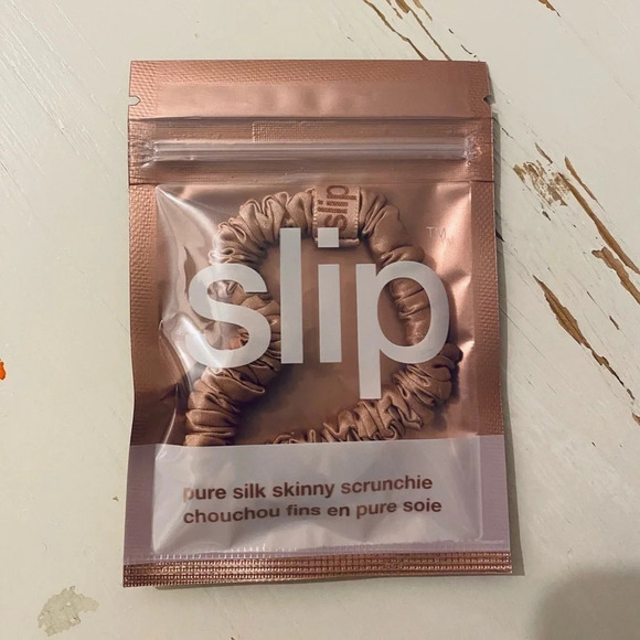 Slip - Pure Silk Rose Gold Scrunchie - Picture 1 of 2